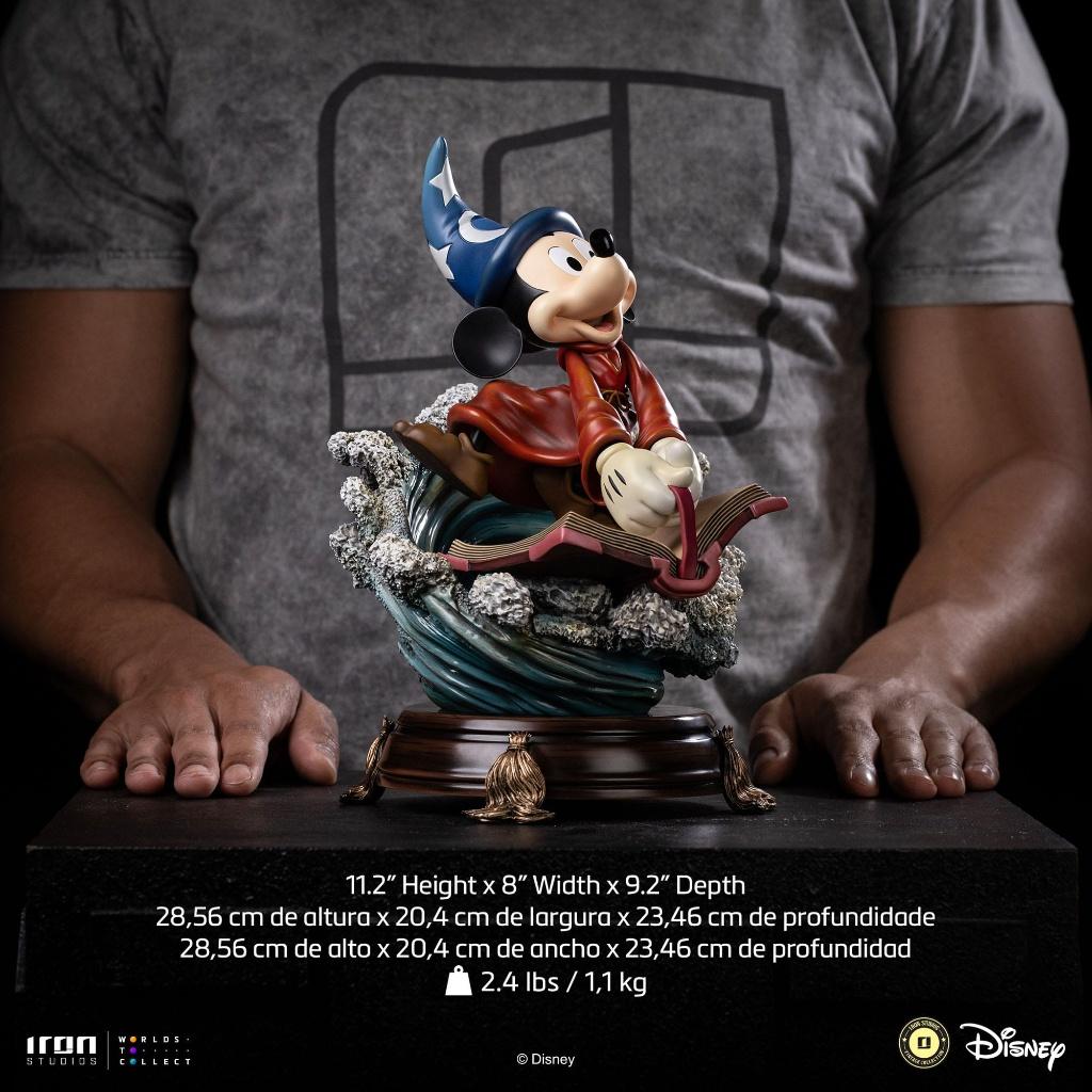 Iron Studios Disney Classics Vintage Statue Sorcerer Mickey, Ophalen of Verzenden, Nieuw, Overige typen