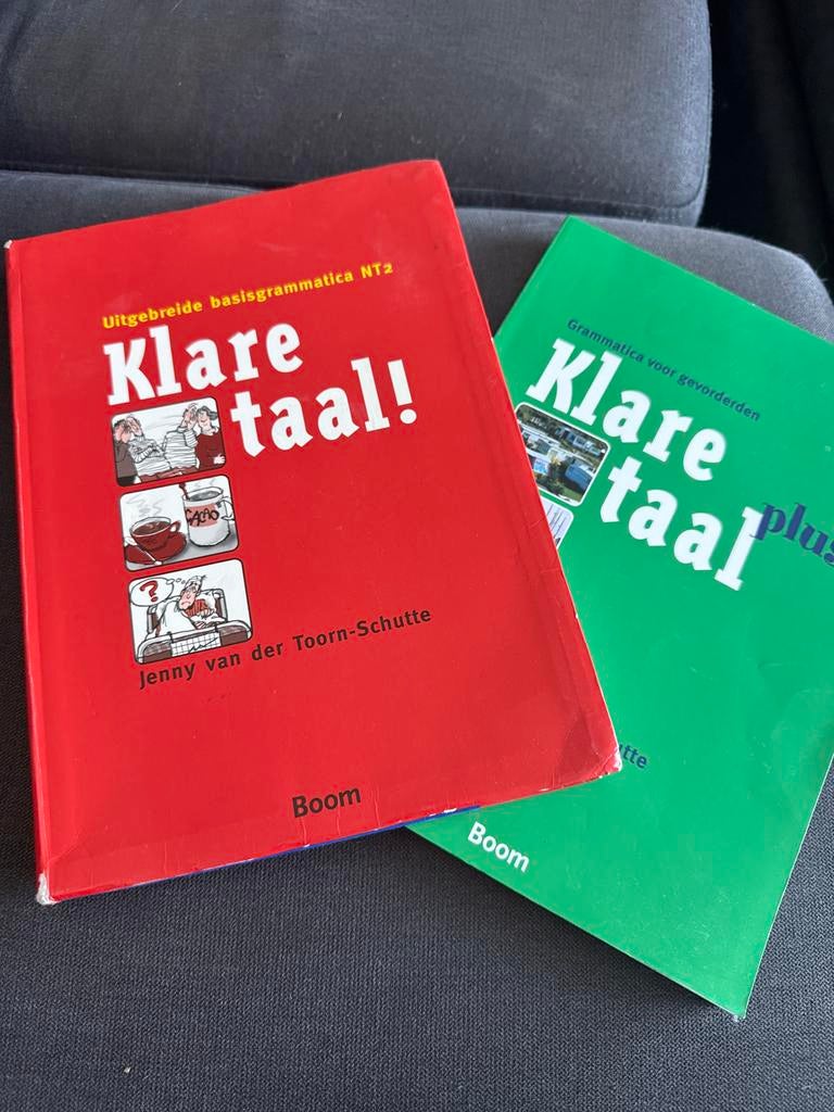 Klare Taal! NT2 Grammatica Boeken (Basis & Gevorderd), Ophalen of Verzenden, Gelezen, Non-fictie