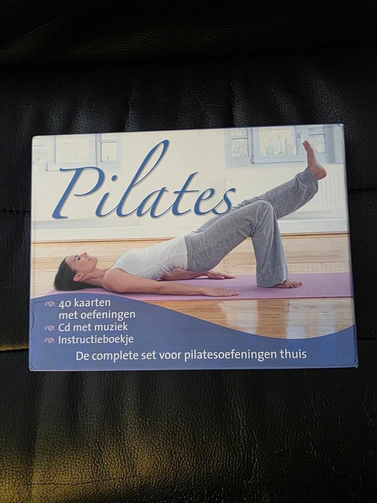 Pilates kaarten met oefeningen en cd, Sport en Fitness, Yoga en Pilates, Ophalen of Verzenden, Zo goed als nieuw