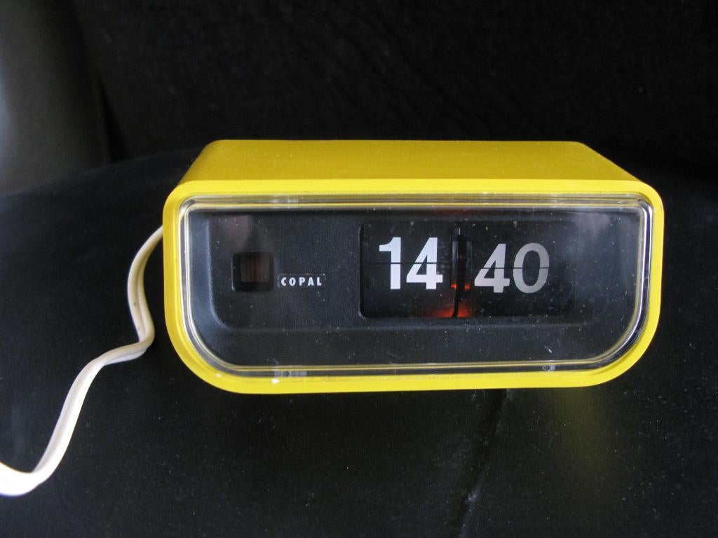 COPAL JAPAN FLIP-CLOCK MODEL 225 WERKEND, Ophalen of Verzenden