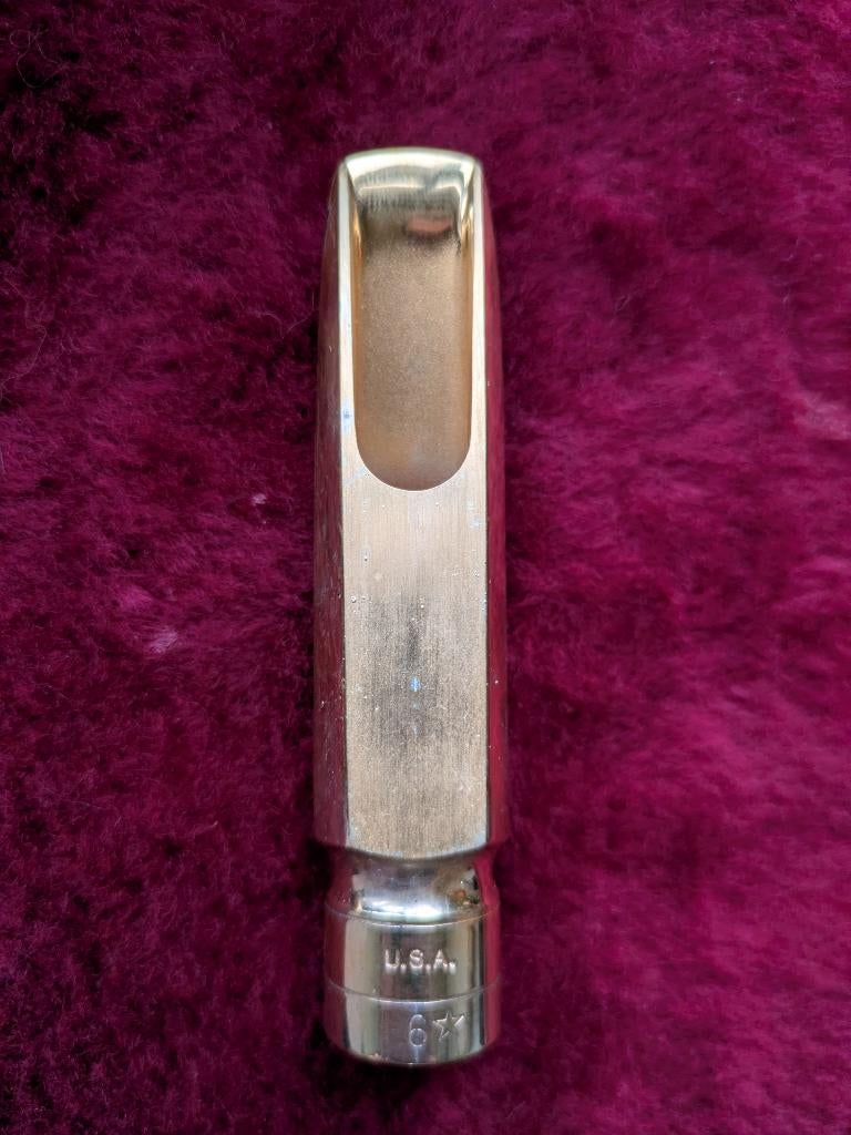 Otto Link STM 6* tenor mondstuk, Ophalen of Verzenden, Gebruikt, Tenor