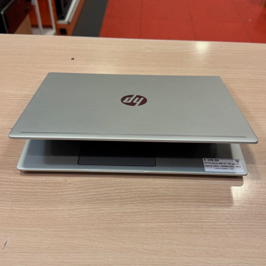 HP Probook 440 G7 10e gen i5 laptop | 8Gb - 256Gb SSD - W11, HP, Zo goed als nieuw, Support@hp.com, 1501 Page Mill Road
Palo Alto, CA 94304
USA