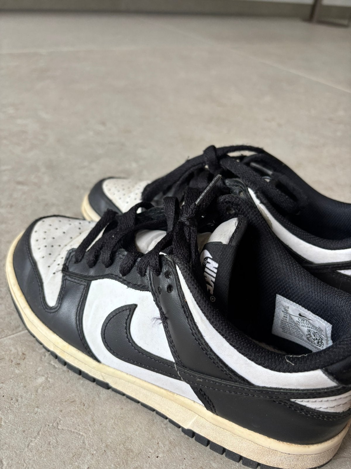 Nike dunks, Ophalen of Verzenden, Zo goed als nieuw, Zwart