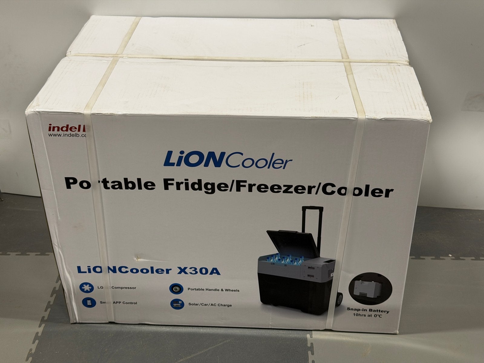 Indel B LiONCooler X30A Koel/Vriesbox 30L met Accu, Ophalen of Verzenden, Nieuw