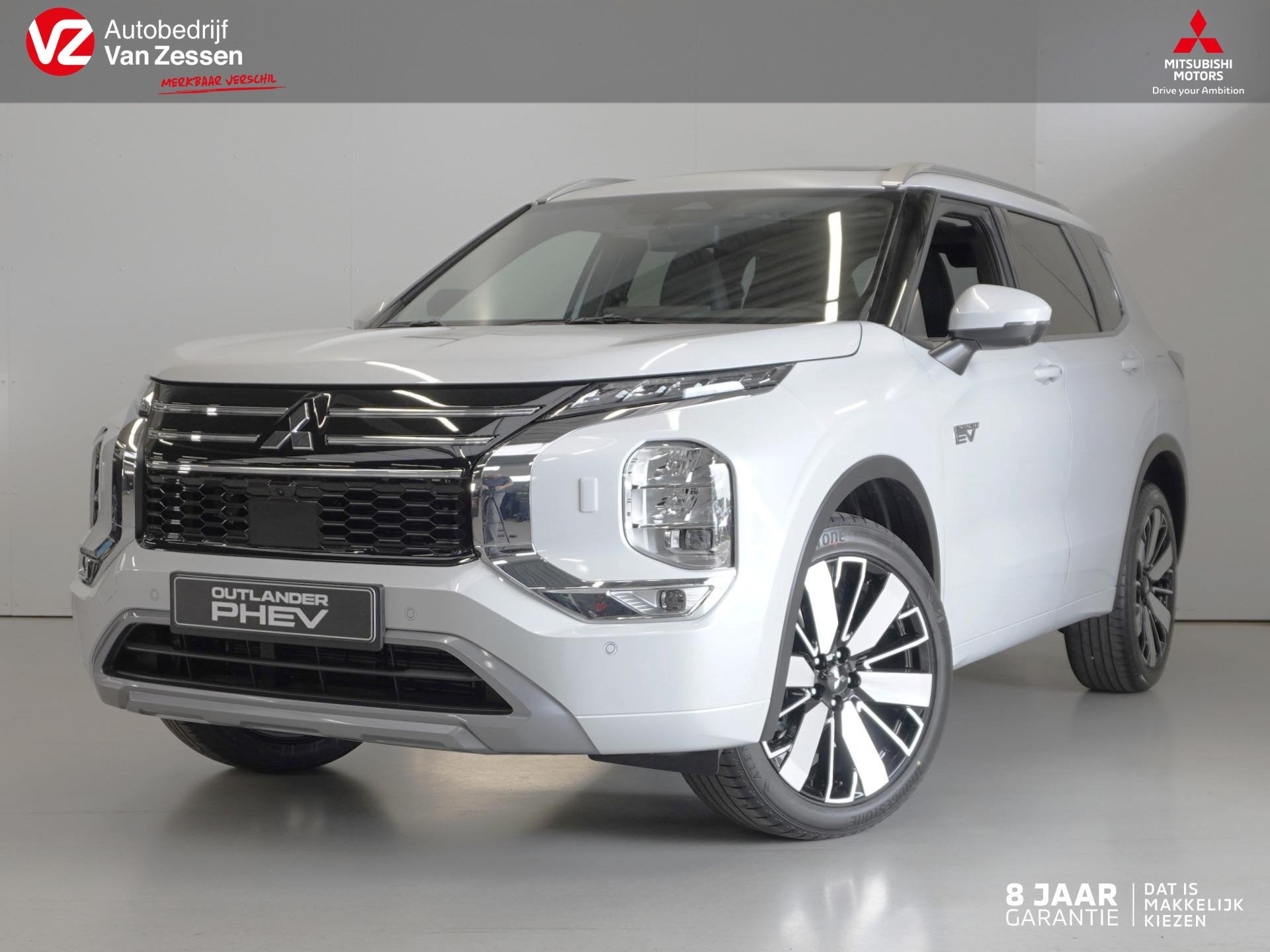 Mitsubishi Outlander 2.4 PHEV Instyle | Actieprijs | Uit voo, Auto's, Automaat, 136 pk, Outlander, Zwart
