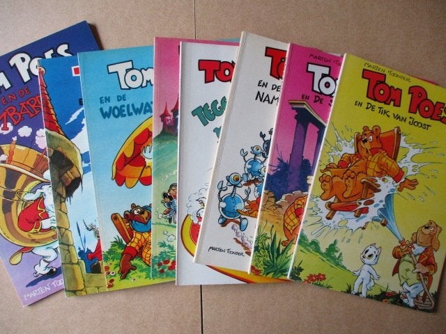 adv11374 tom poes, Eén stripboek, Ophalen, Gelezen
