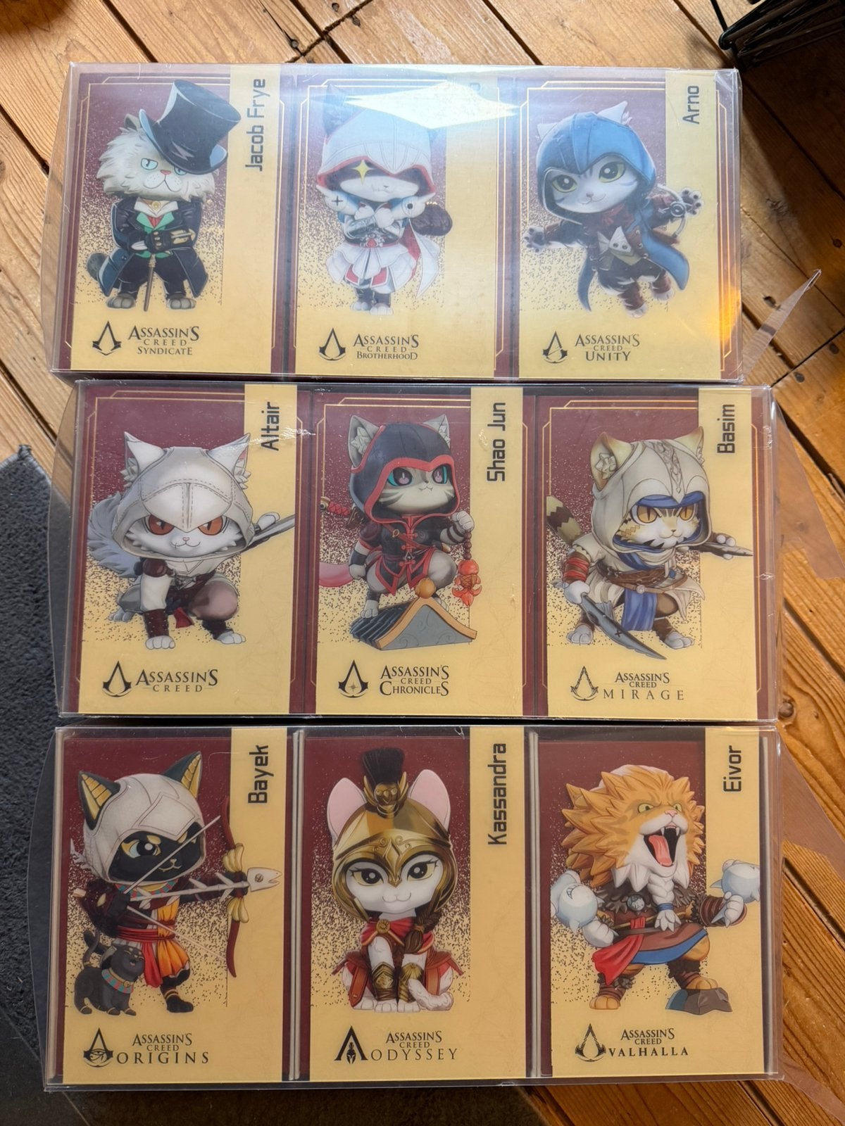 Assassin’s Creed Cat figures collectibles rare, Ophalen of Verzenden, Zo goed als nieuw