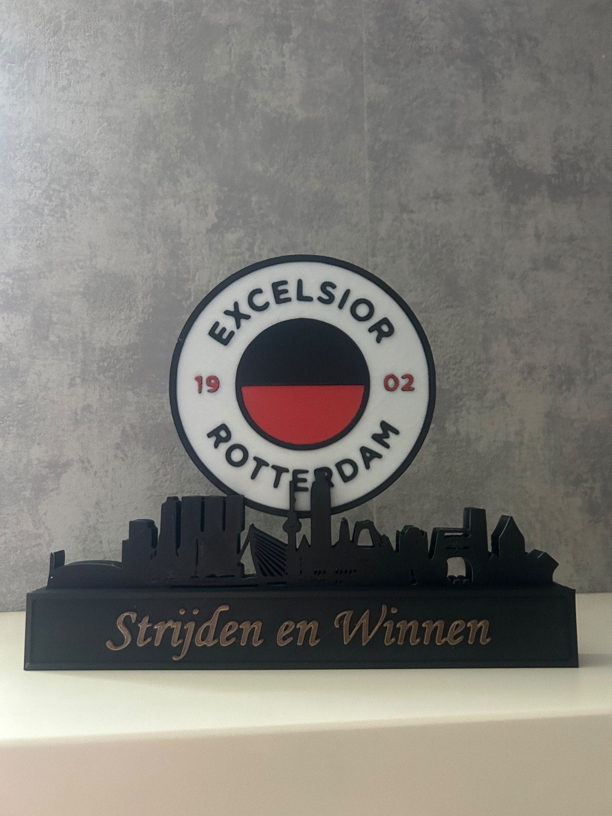 Excelsior Rotterdam Decoratie - Strijden en Winn, Ophalen of Verzenden, Nieuw, Overige typen