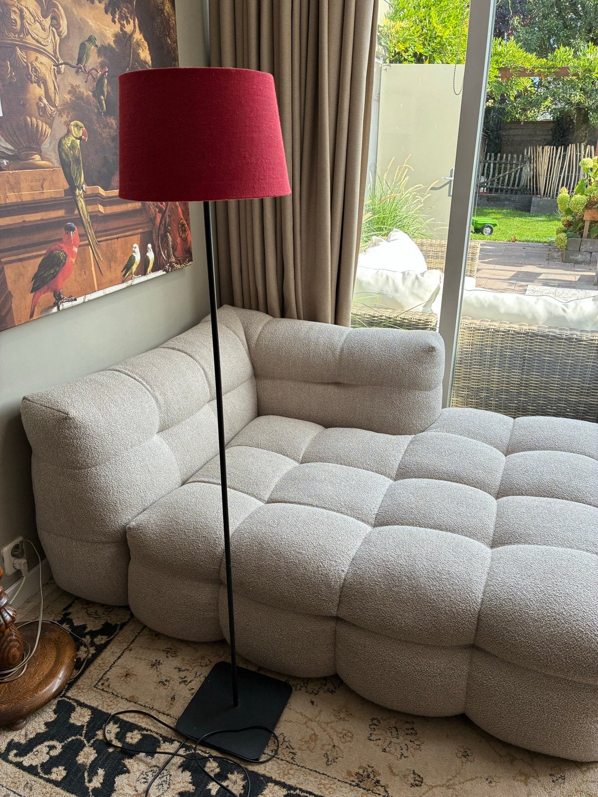 Vloerlamp van Riviera Maison, Ophalen, Gebruikt, Textiel, Minder dan 100 cm