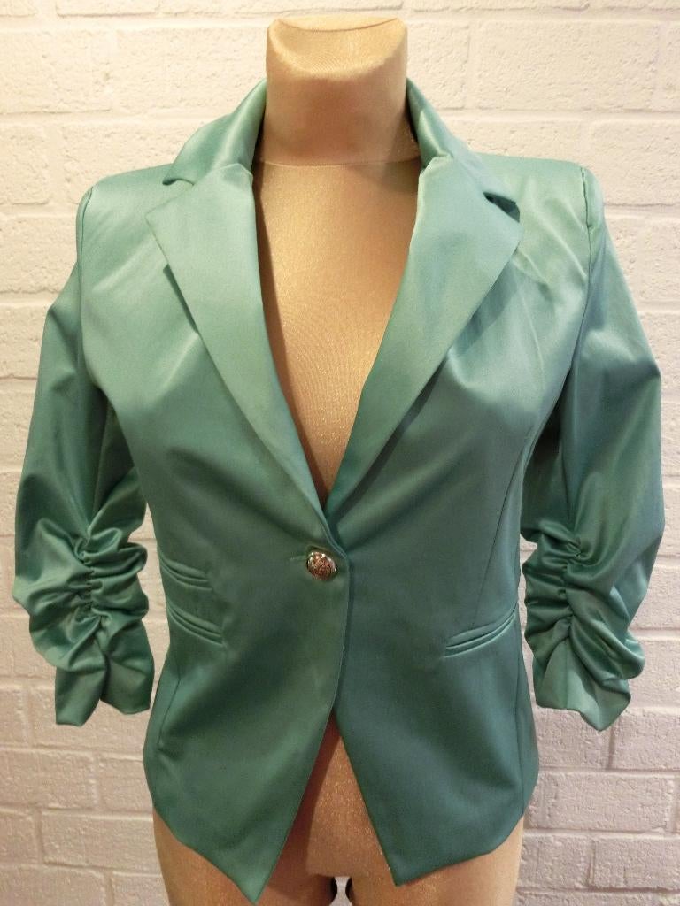 Blazer Perla Nera maat L  (het valt een beetje klein), Kostuum of Pak, Nieuw, Ophalen of Verzenden, Groen