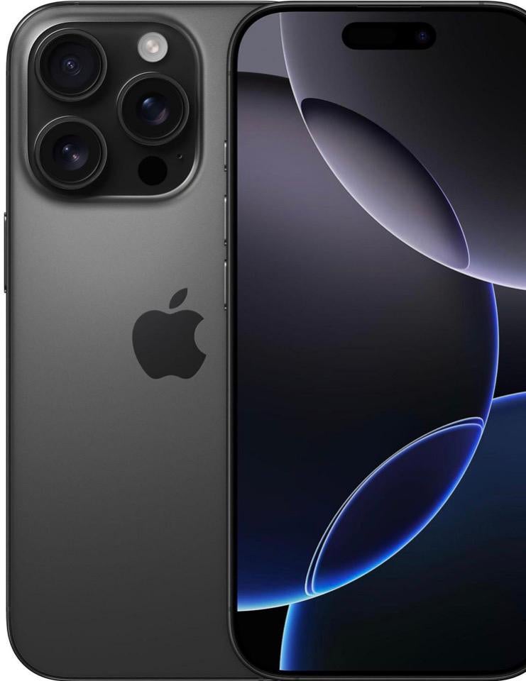 iPhone 16 pro 128 zwart geseald factuur + Garantie, Apple, Zwart, Nieuw, Ophalen of Verzenden
