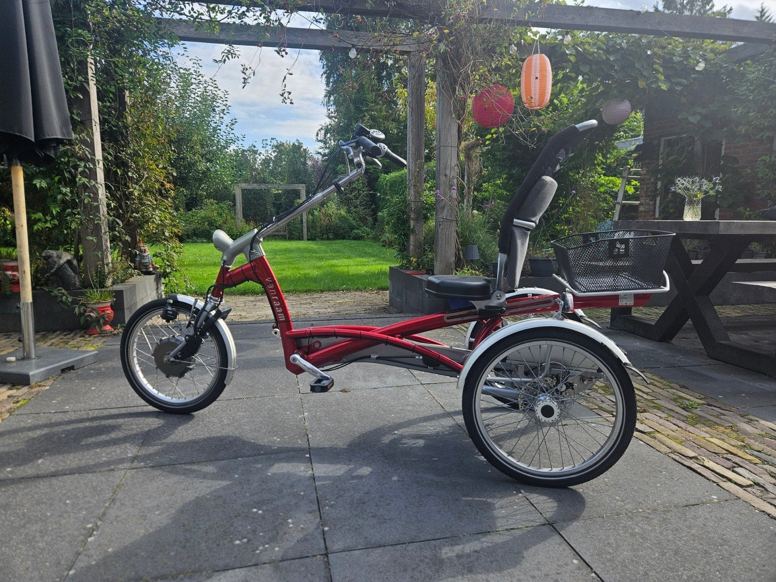 Van Raam Easy Rider Elektrische Driewieler, Ophalen, Zo goed als nieuw, Trommelrem, Van Raam