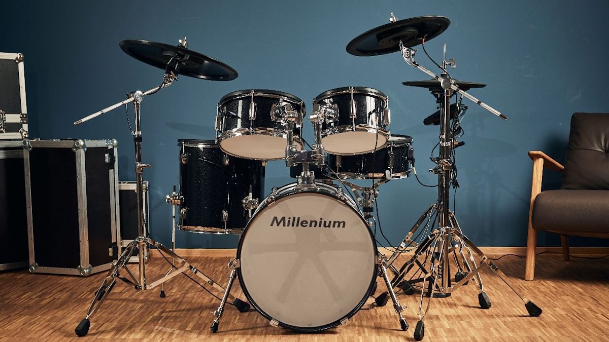 Millenium MPS-750X PRO E-Drum Mesh Set, Muziek en Instrumenten, Ophalen of Verzenden, Zo goed als nieuw