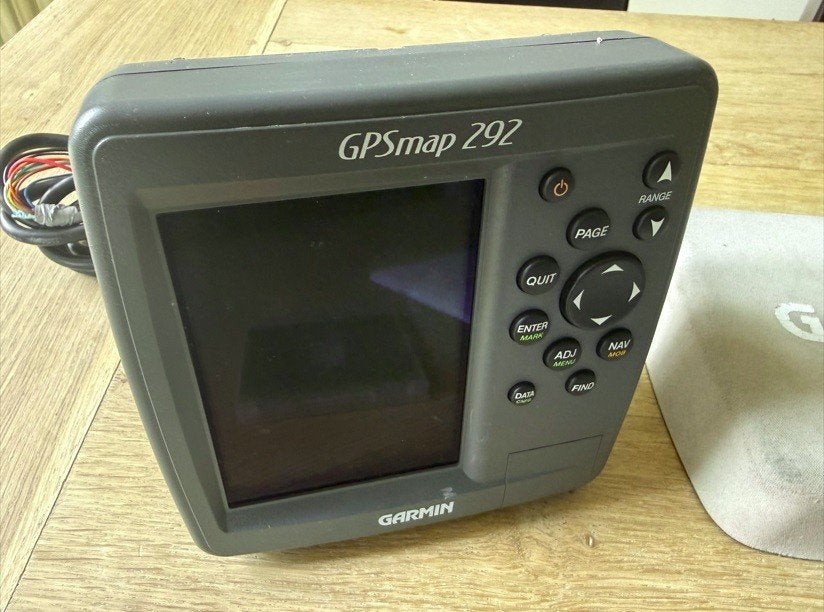 Garmin GPSmap 292, Ophalen of Verzenden, Gebruikt, Kaartplotter of Fish Finder
