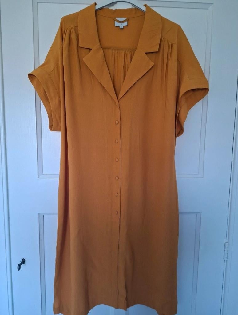 Dante6 jurk, blousejurk, mosterdgeel, maat 5 (XL), Dante 6, Geel, Maat 46/48 (XL) of groter, Nieuw