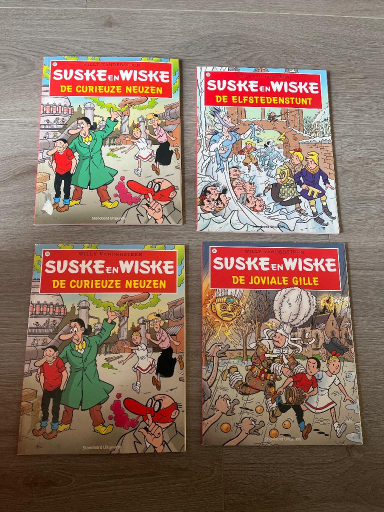 Suske en Wiske nr 296 297 298, Eén stripboek, Ophalen, Gelezen