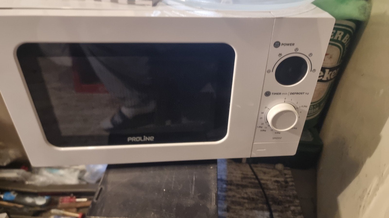 Proline Magnetron - Zo goed als nieuw, Witgoed en Apparatuur, Magnetrons, Zo goed als nieuw, Draaiplateau, Ophalen of Verzenden