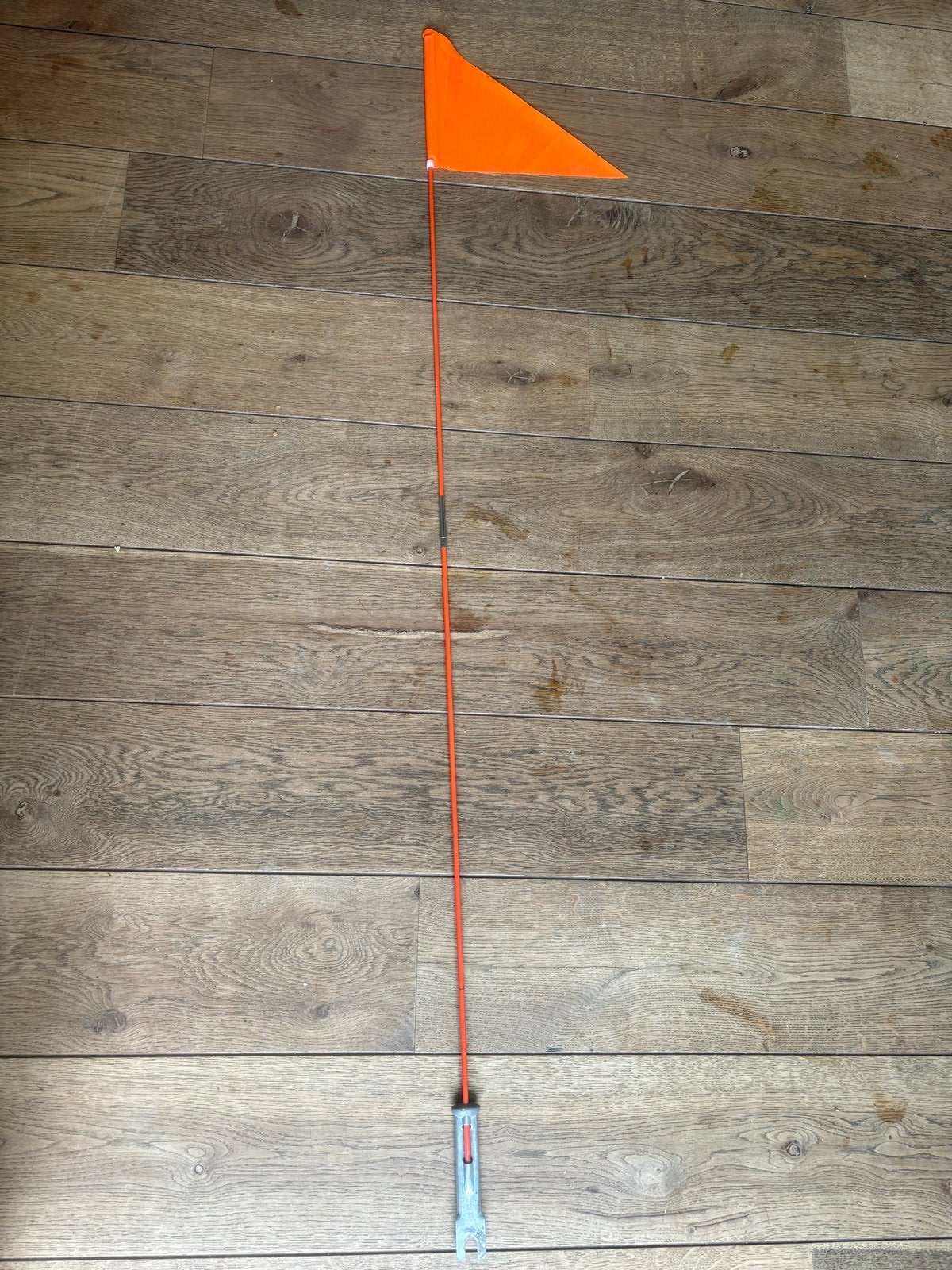 Oranje fietsvlag voor (kinder)fiets, Fietsen en Brommers, Ophalen, Gebruikt