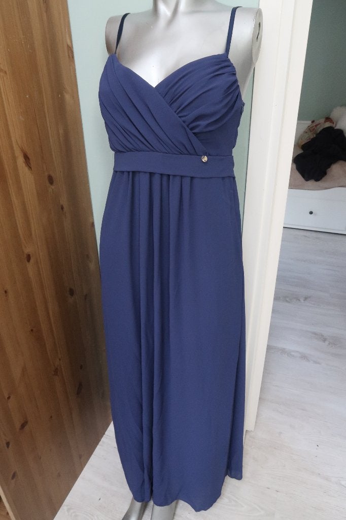 nieuw Rinascimento lange blauwe jurk xl, Galajurk, Blauw, Ophalen of Verzenden, Zo goed als nieuw