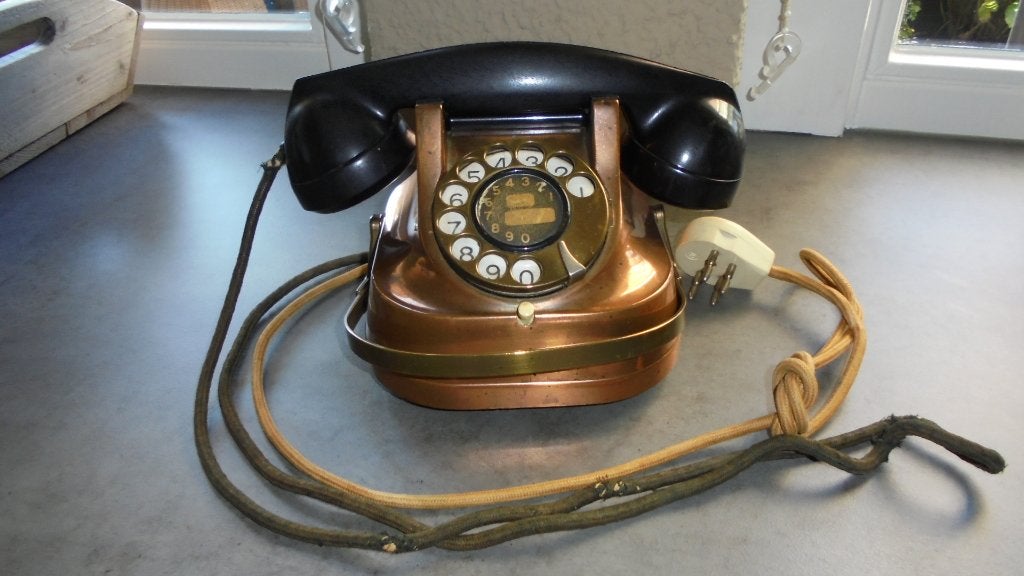koperen telefoon, Ophalen of Verzenden