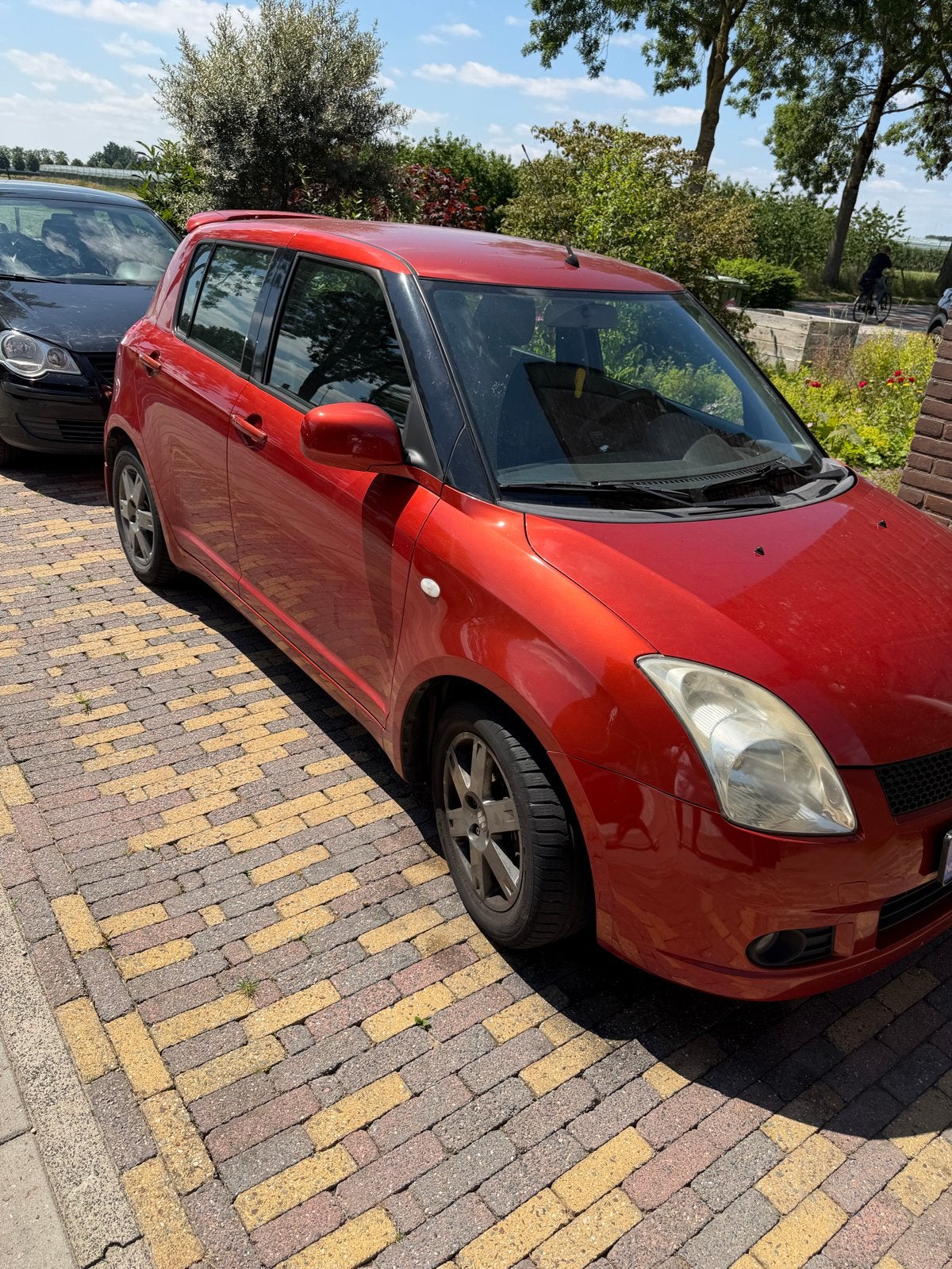 Suzuki Swift 1.5 5D 2007, Voorwielaandrijving, 40 €/maand, Zwart, 400 kg