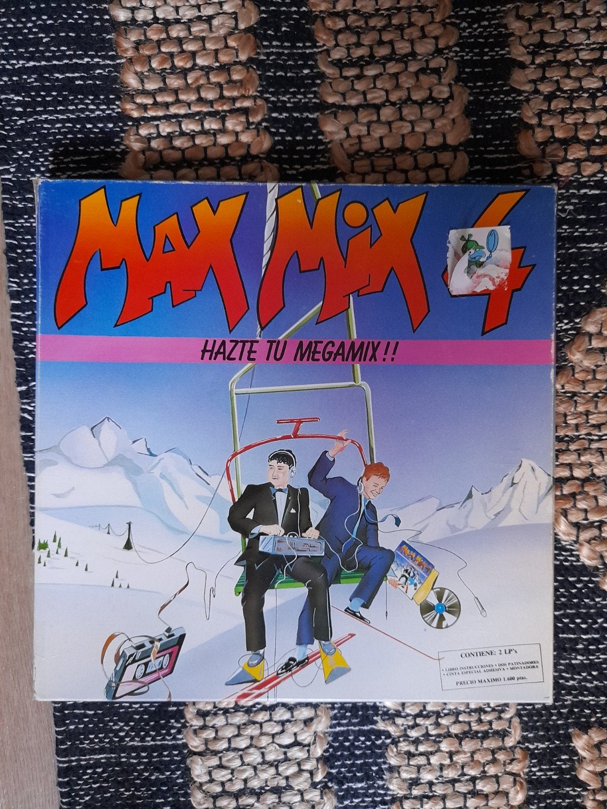 Max Mix 4 dubbel-LP - Italo disco uit 1986, Ophalen of Verzenden