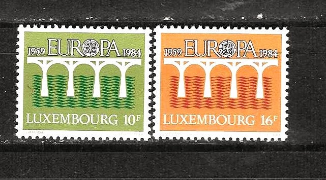 Luxemburg 1098-1099 postfris, Postzegels en Munten, Ophalen of Verzenden, Luxemburg, Postfris