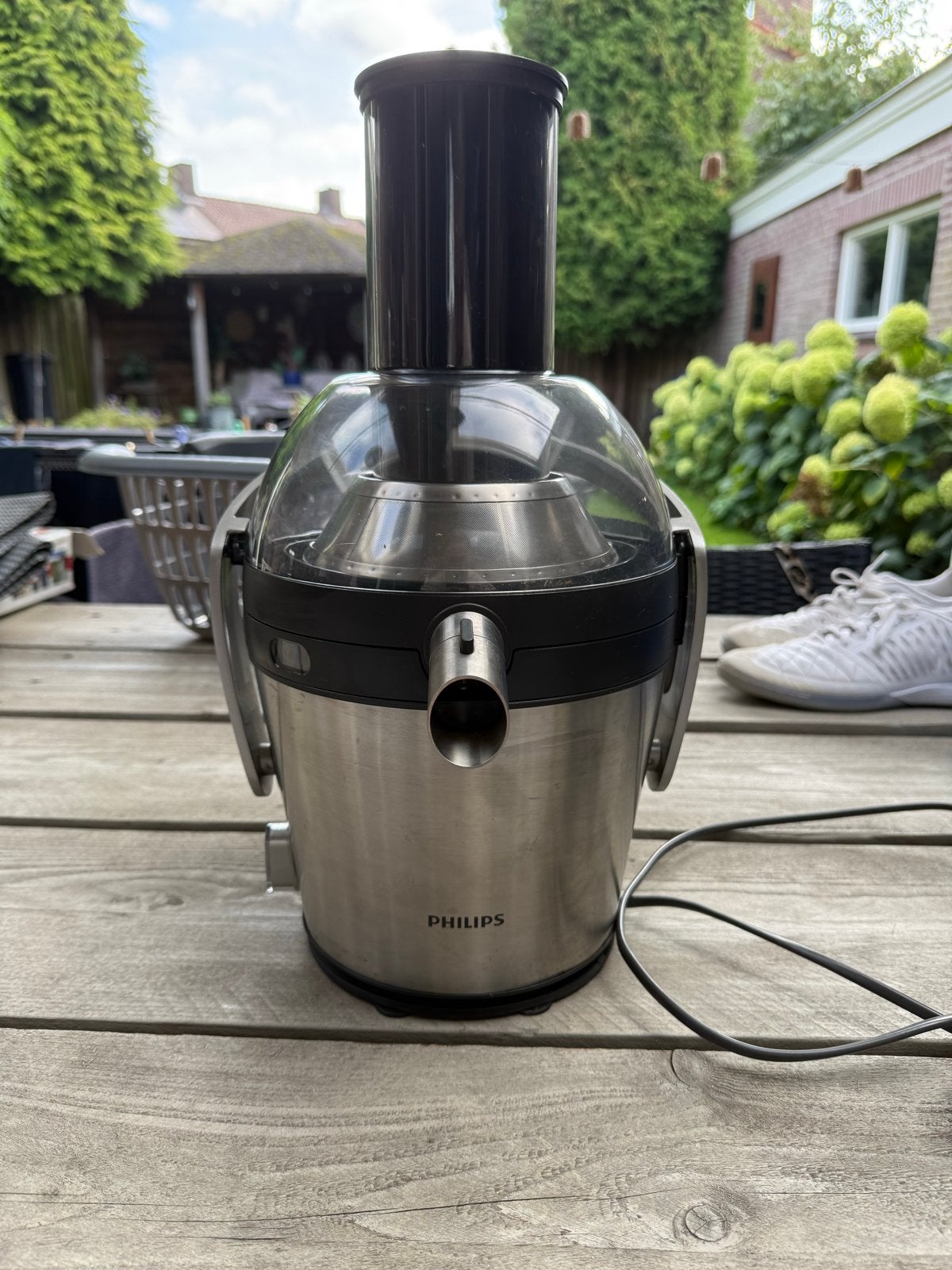 Philips HR1871 Sapcentrifuge - Krachtige 1000W Juicer, Witgoed en Apparatuur, Ophalen, Gebruikt, Elektrisch, Sapcentrifuge