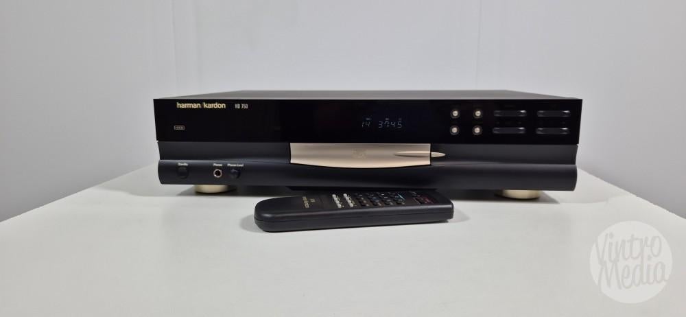 Harman Kardon HD 750 CD-Speler | CD | Afstandsbediening, Ophalen of Verzenden, Refurbished, Overige merken