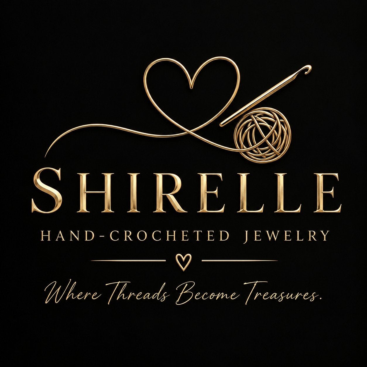 Handgehaakte sieraden van Shirelle by Encanto, Ophalen of Verzenden, Nieuw, Overige kleuren, Overige materialen
