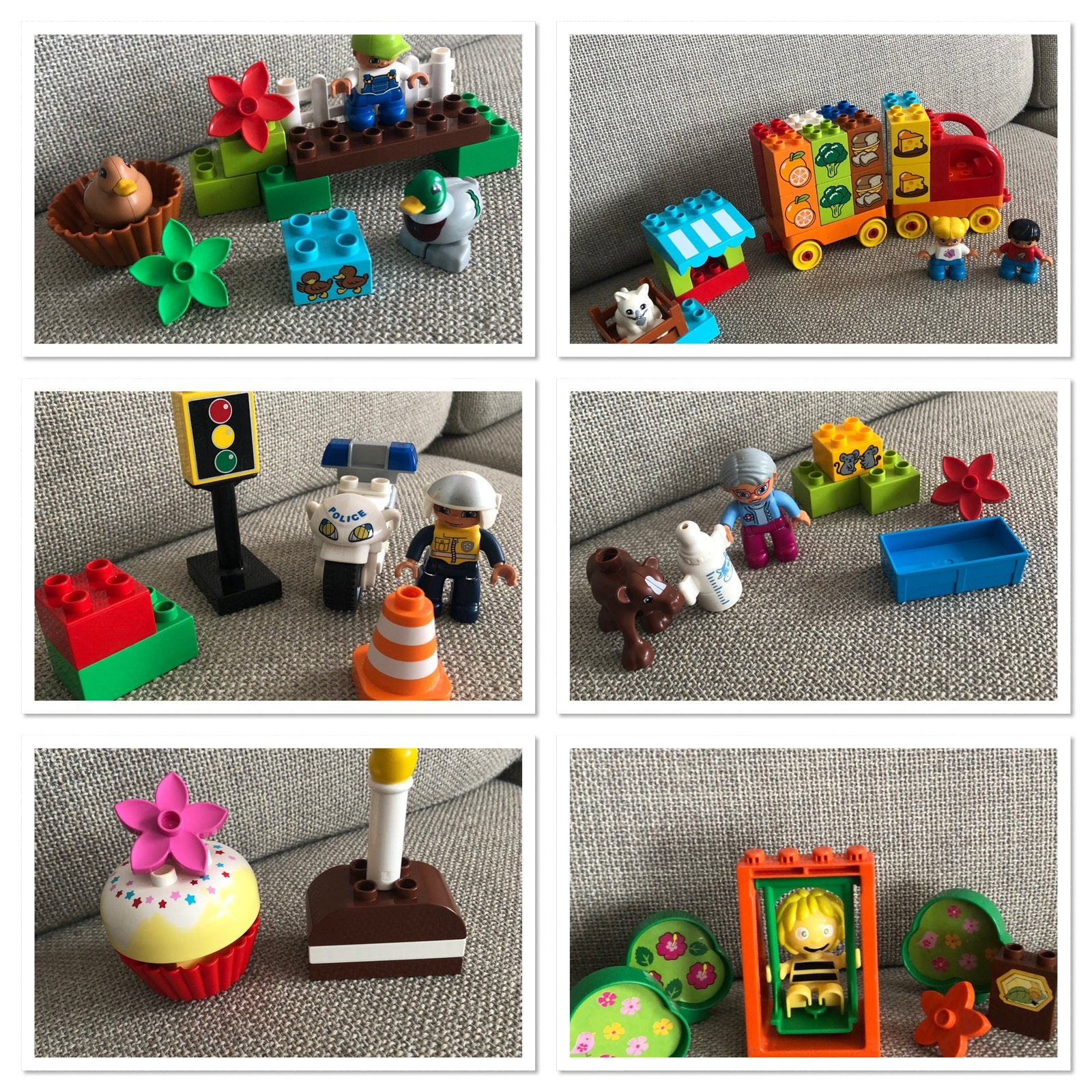 Zes setje Duplo, Ophalen of Verzenden, Zo goed als nieuw, Duplo