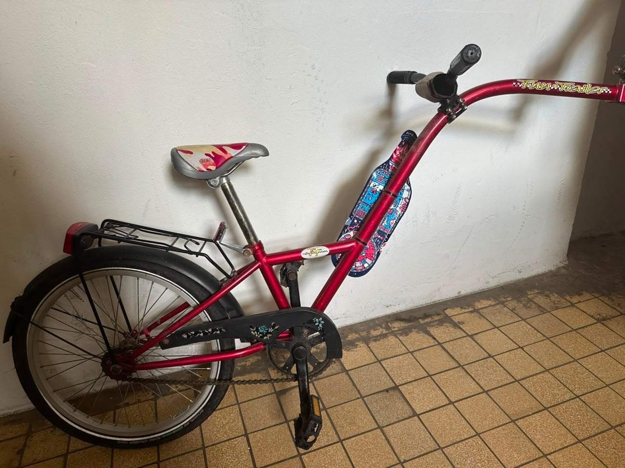 aanhangfiets 20 inch – goede staat, Fietsen en Brommers, Fietsen | Kinderfietsjes, Ophalen of Verzenden, Gebruikt, 20 inch of meer