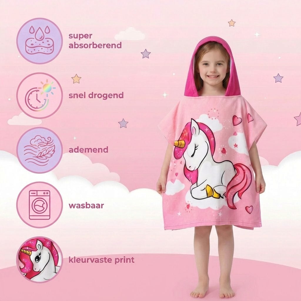 Opruiming! Strandponcho kids, meisjes & jongens, 10 euro, Kinderen en Baby's, Jongen of Meisje, One size, Nieuw, Ophalen of Verzenden