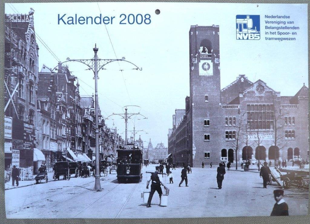 NVBS kalender 2008., Verzamelen, Ophalen of Verzenden, Nieuw, Trein, Boek of Tijdschrift