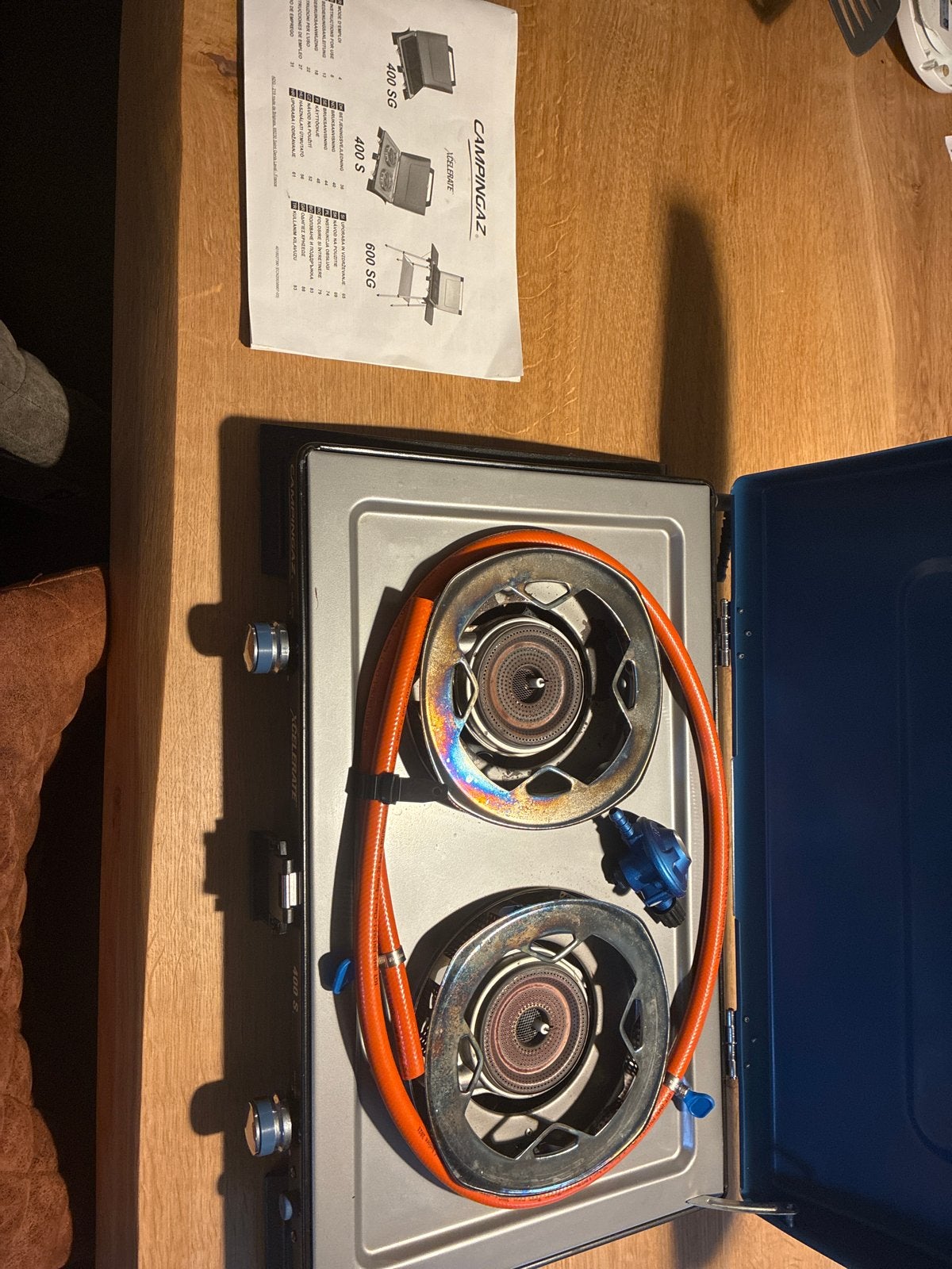 Campingaz 400 SG Xcelerate gasfornuis, Ophalen, Gebruikt