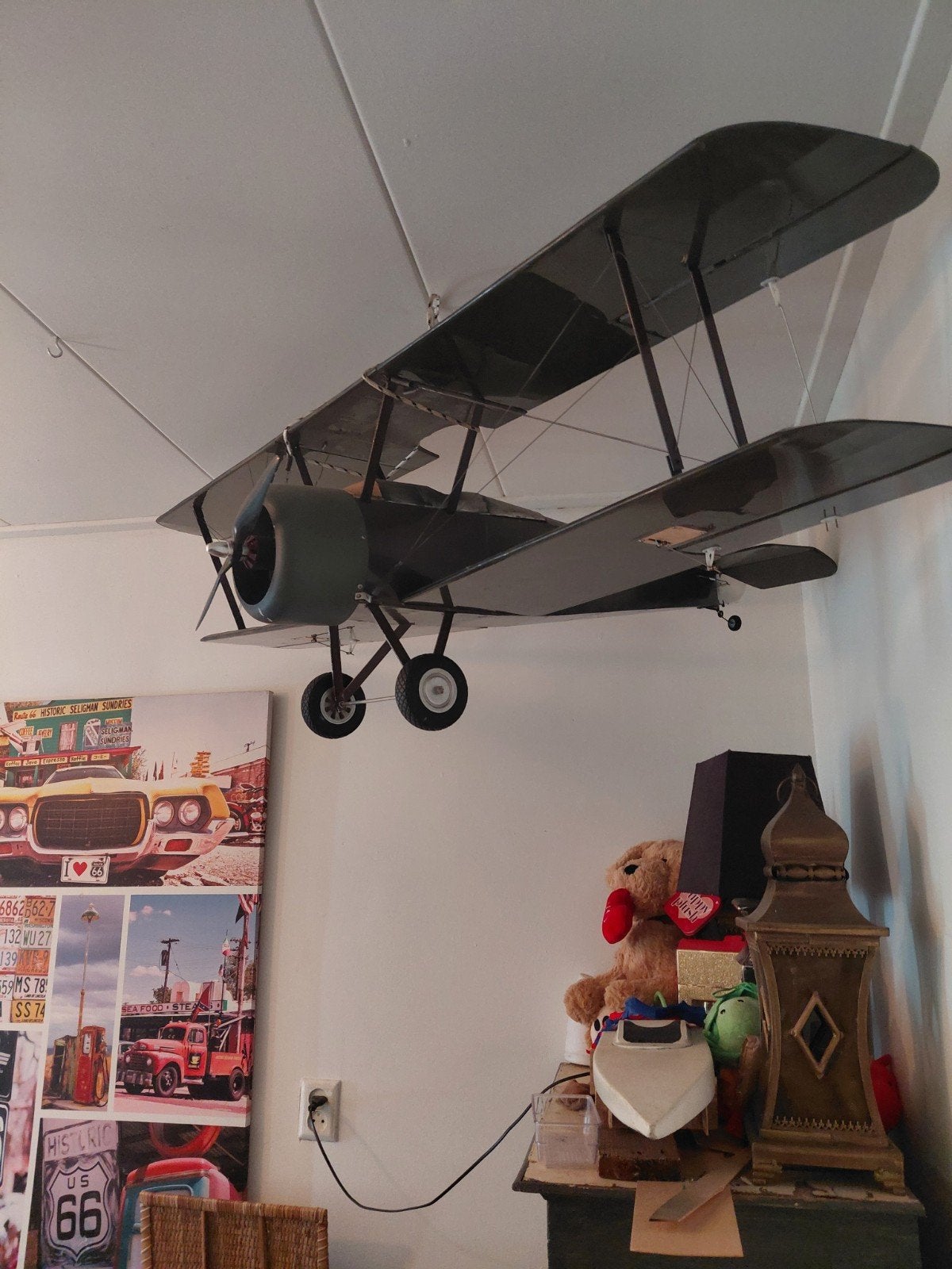 Groot model Sopwith Camel rc vliegtuig balsa, Hobby en Vrije tijd, Ophalen, 1:72 tot 1:144, Overige merken