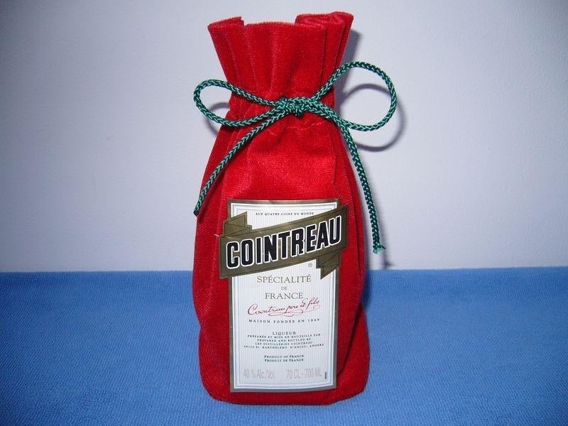 rode fluwelen Cointreau kerst zak nog nieuw, Ophalen of Verzenden, Nieuw