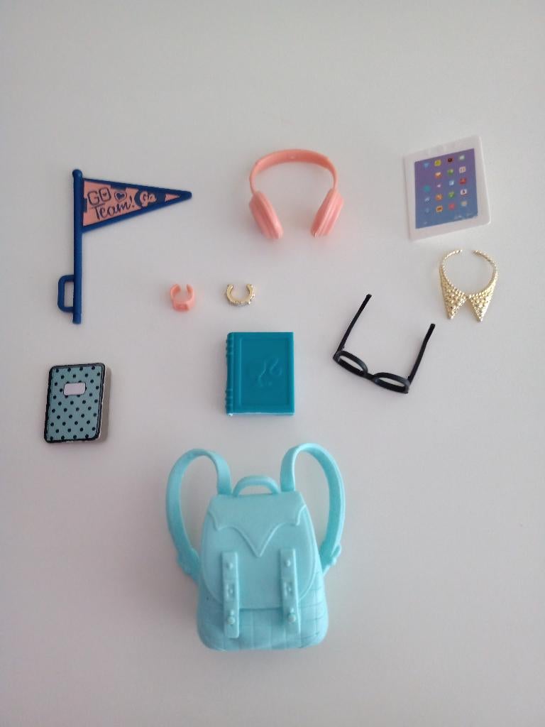 Speelsetje Barbie FKR92, Ophalen of Verzenden, Gebruikt, Accessoires
