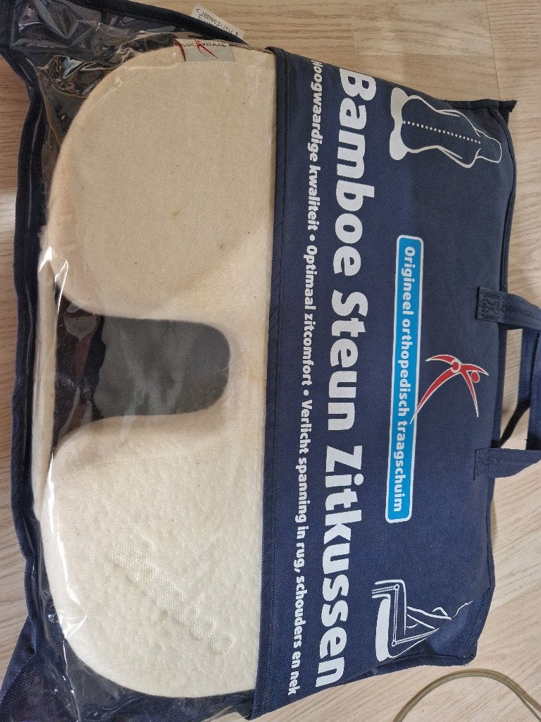 Lucovitaal bamboek steunkussen, Ophalen of Verzenden, Zo goed als nieuw, Overige typen
