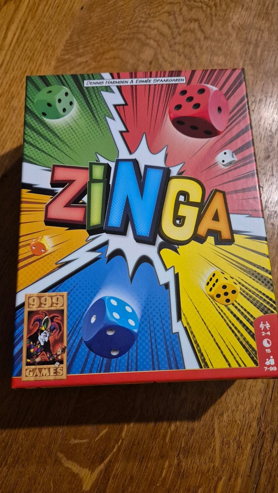 ZINGA, Drie of vier spelers, Ophalen of Verzenden, Nieuw, 999 games