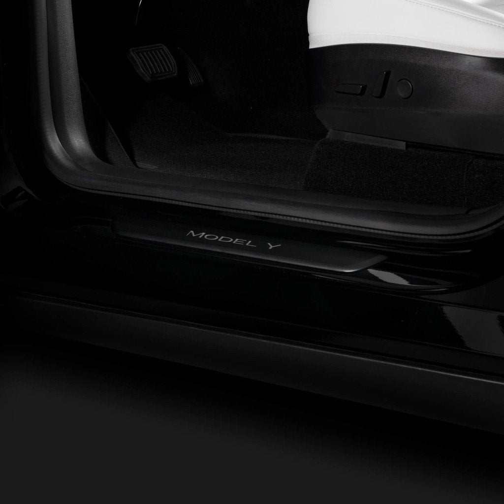 Foto 6 van Tesla Model Y verlichte dorpellijsten origineel nieuw
