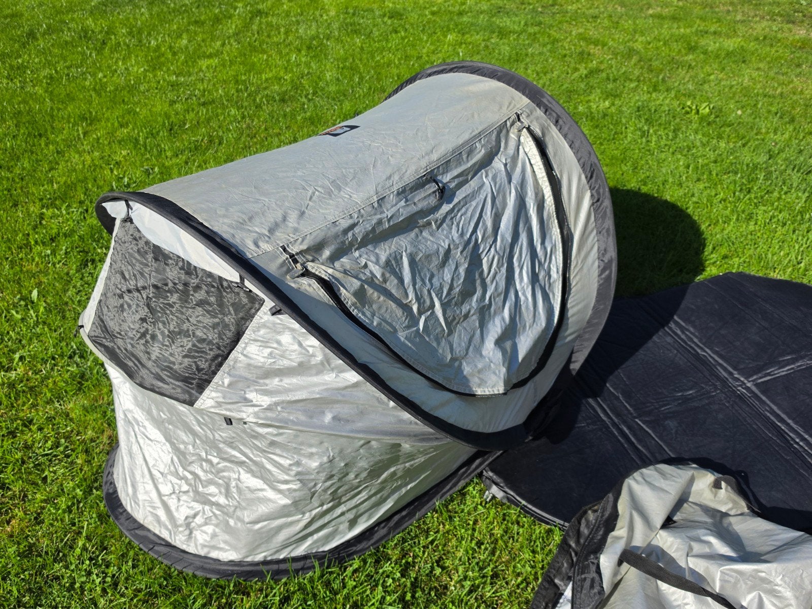 Pop-up tent met slaapmat deryan baby 130cm lang, Ophalen of Verzenden, Gebruikt, Tot en met 2