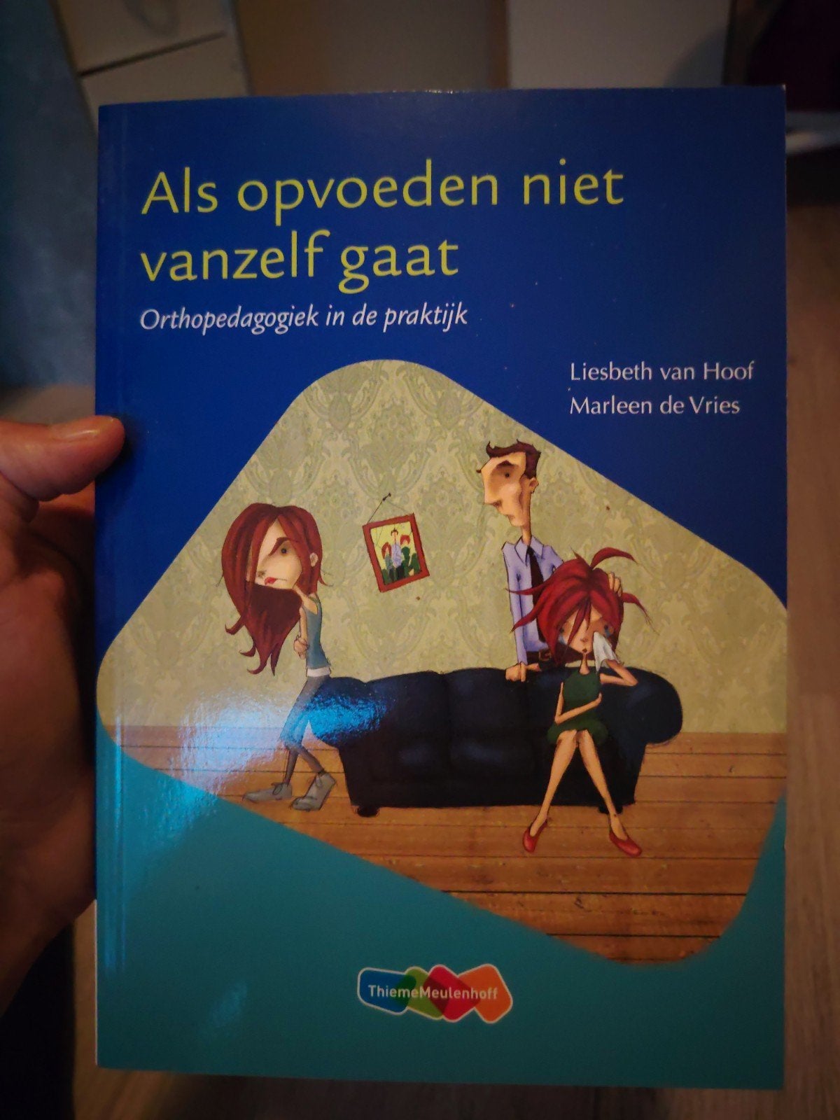Als opvoeden niet vanzelf gaat - Orthopedagogiek, Boeken, Studieboeken en Cursussen, Liesbeth van Hoof, Marleen de Vries, Zo goed als nieuw