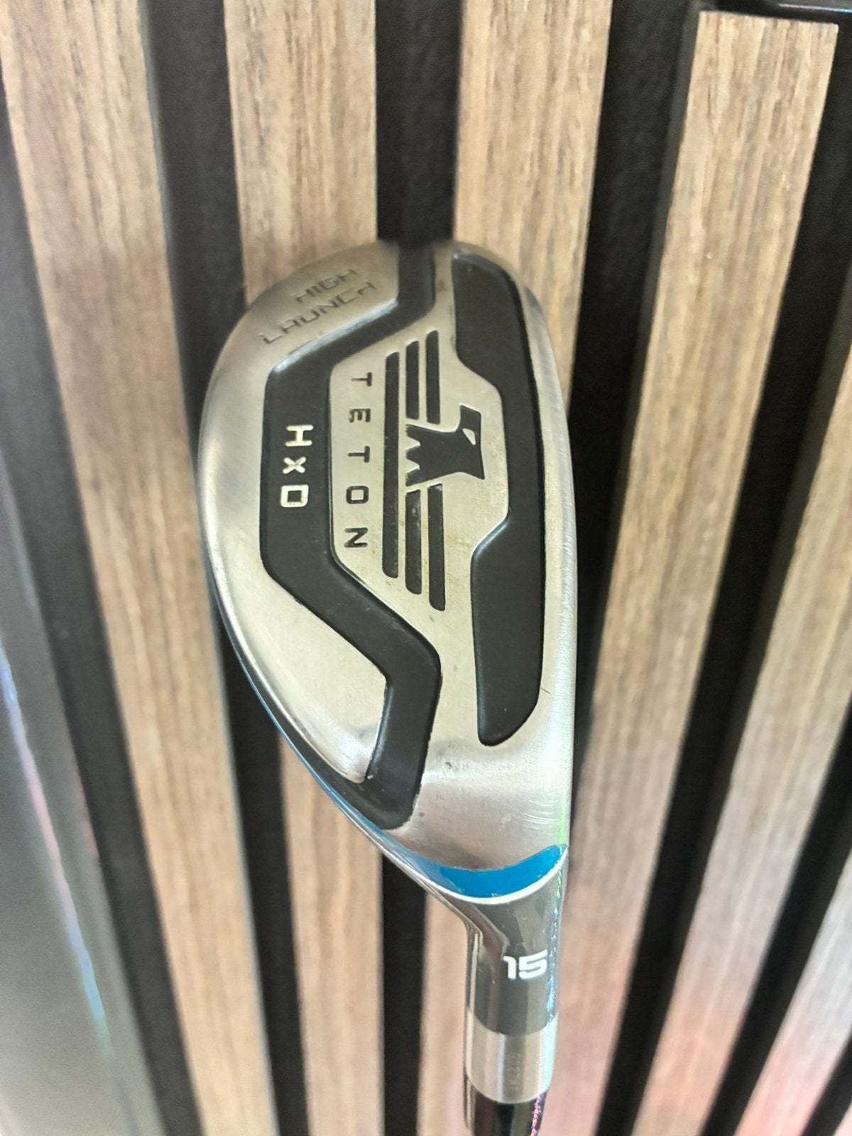 Teton LOWEST loft Hybrid US market 15 graden rescue Golfclub, Ophalen of Verzenden, Zo goed als nieuw, Club