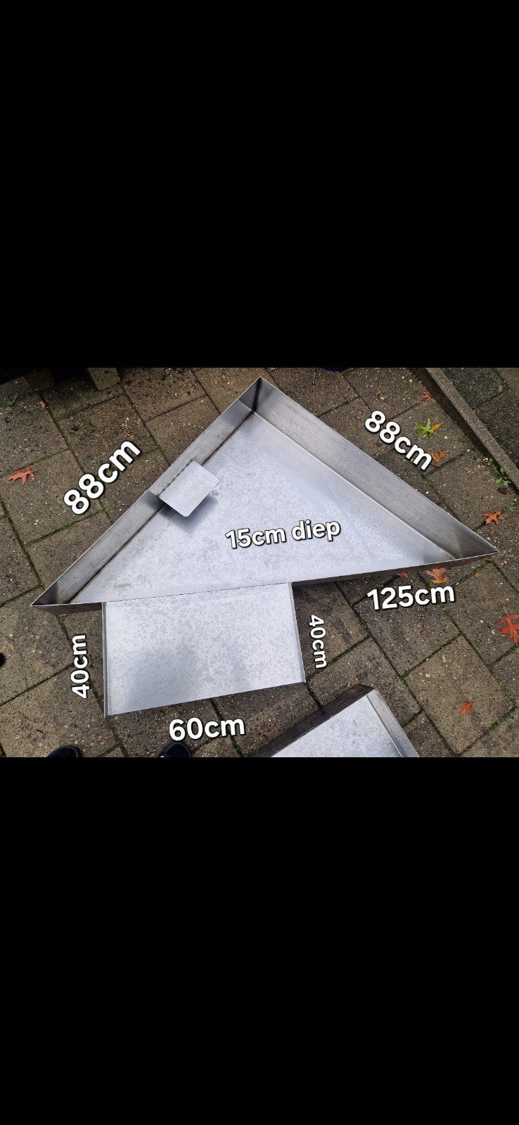 Vijver uitloop, Ophalen, Minder dan 5 meter