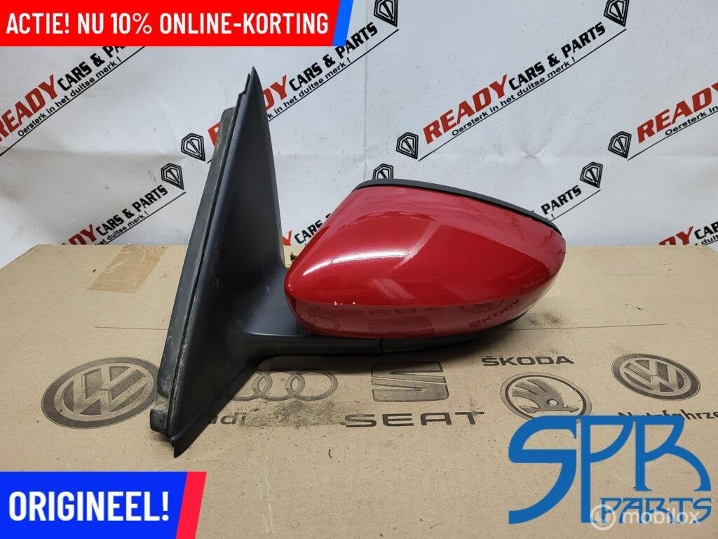 Buitenspiegel SKODA FABIA III NJ LINKS LF3P 2015+ SPIEGEL, Auto-onderdelen, Gebruikt, Ophalen of Verzenden, Skoda