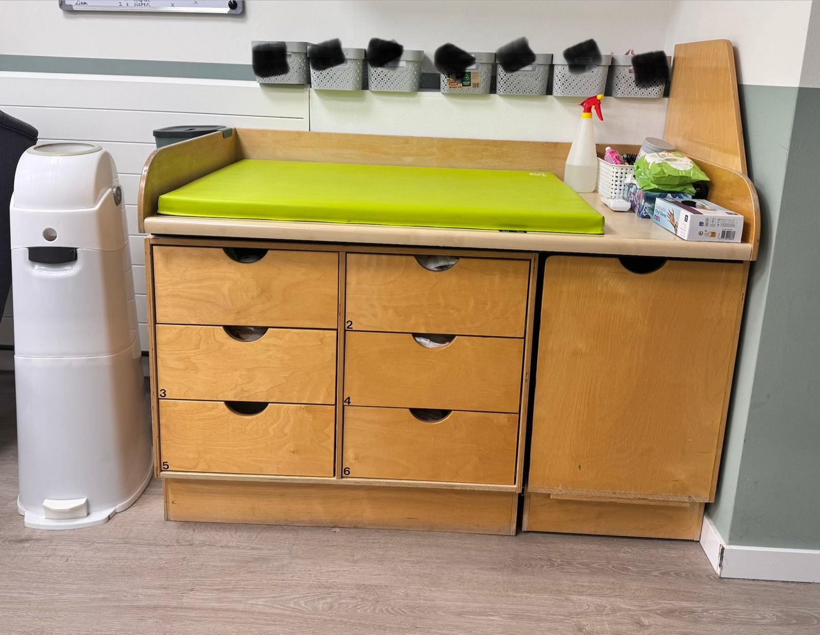 Commode kinderdagverblijf, Ophalen, Gebruikt, 50 tot 70 cm, 100 cm of meer