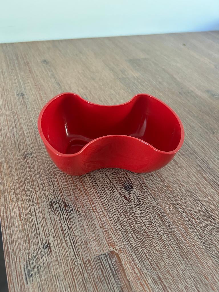 Tupperware Allegra snackbakje, Ophalen of Verzenden, Zo goed als nieuw, Rood, Overige typen