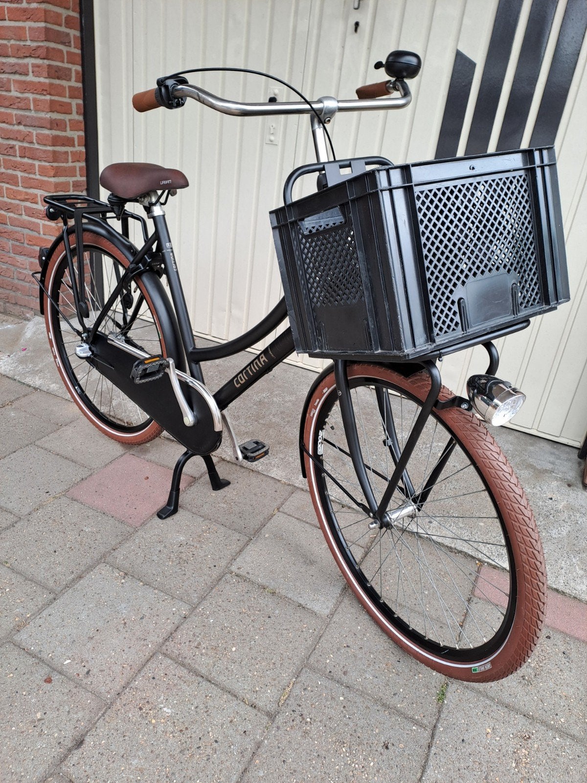 Damesfiets Cortina U4 28 inch., Fietsen en Brommers, Ophalen, Terugtraprem, Versnellingen, 56 cm of meer