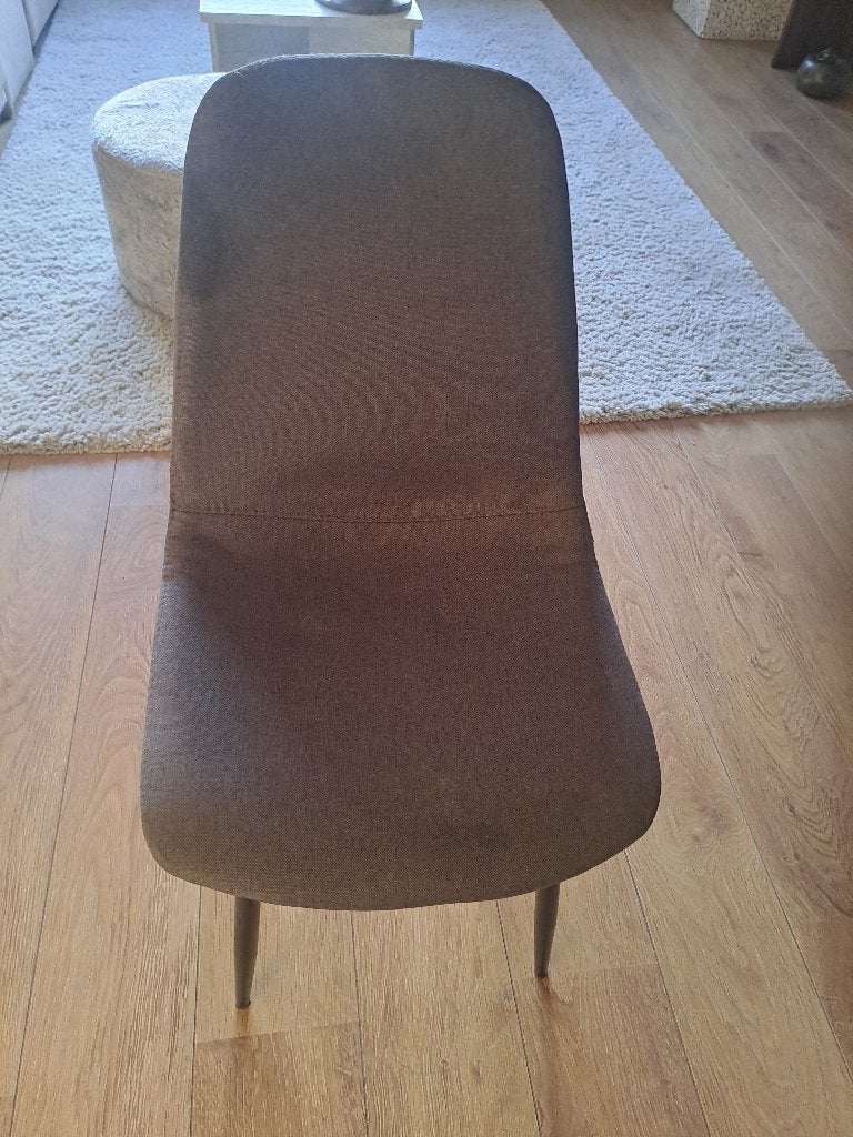 1 Grijze stoel, Ophalen, Gebruikt, Eén, Modern